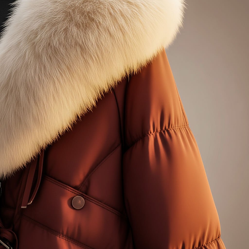 Scarlett Prestige Fur Short Coat - By Qivii