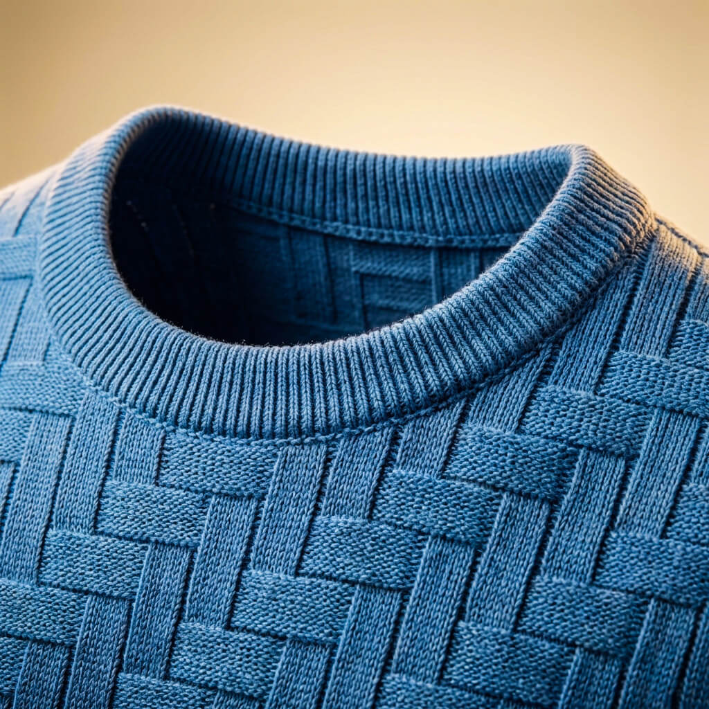 Owen Prestige Basketweave Knit Shirt - By Qivii