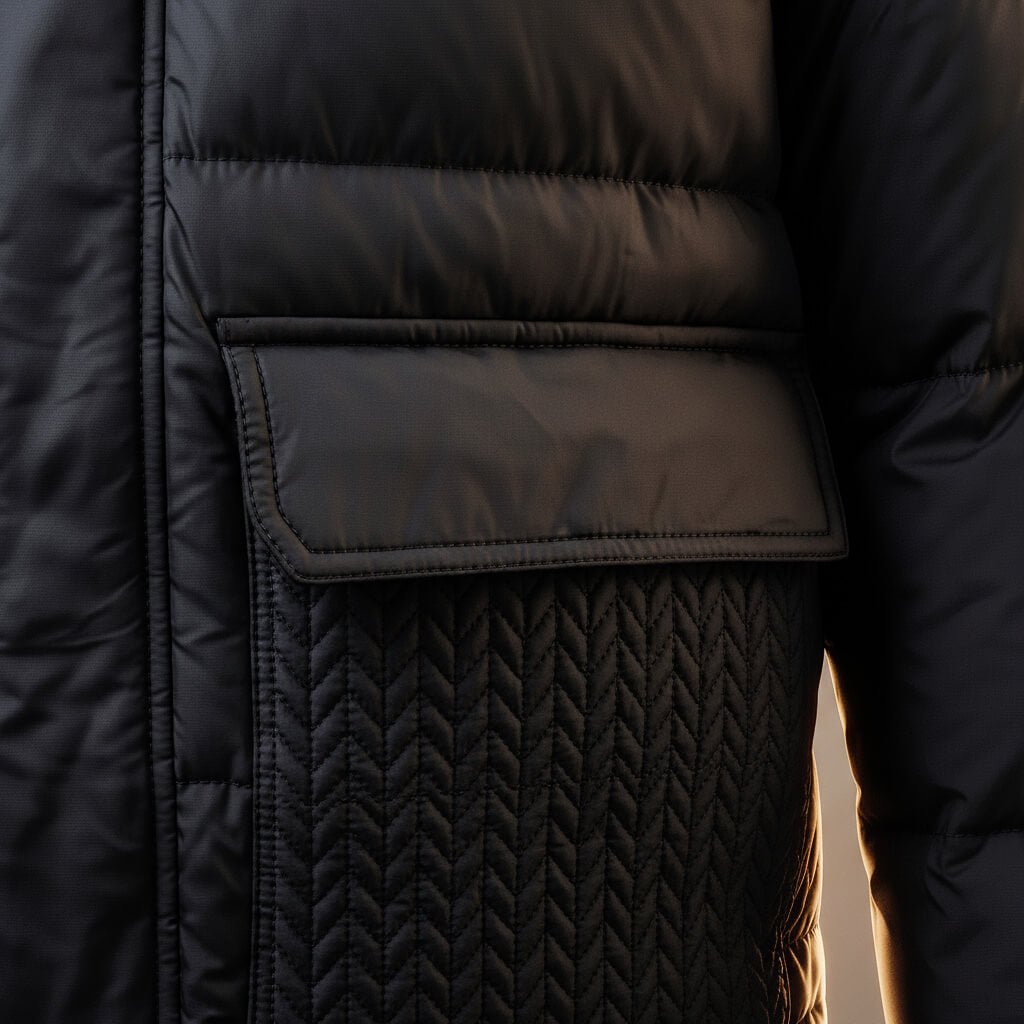 Bennett Quilted Duck Down Jacket - By Qivii