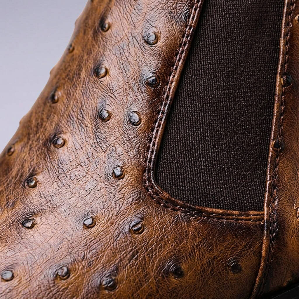 Colt Legacy Ostrich Leather Boots - By Qivii