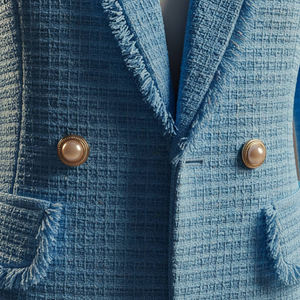 Avery Couture Boucle Blazer - By Qivii