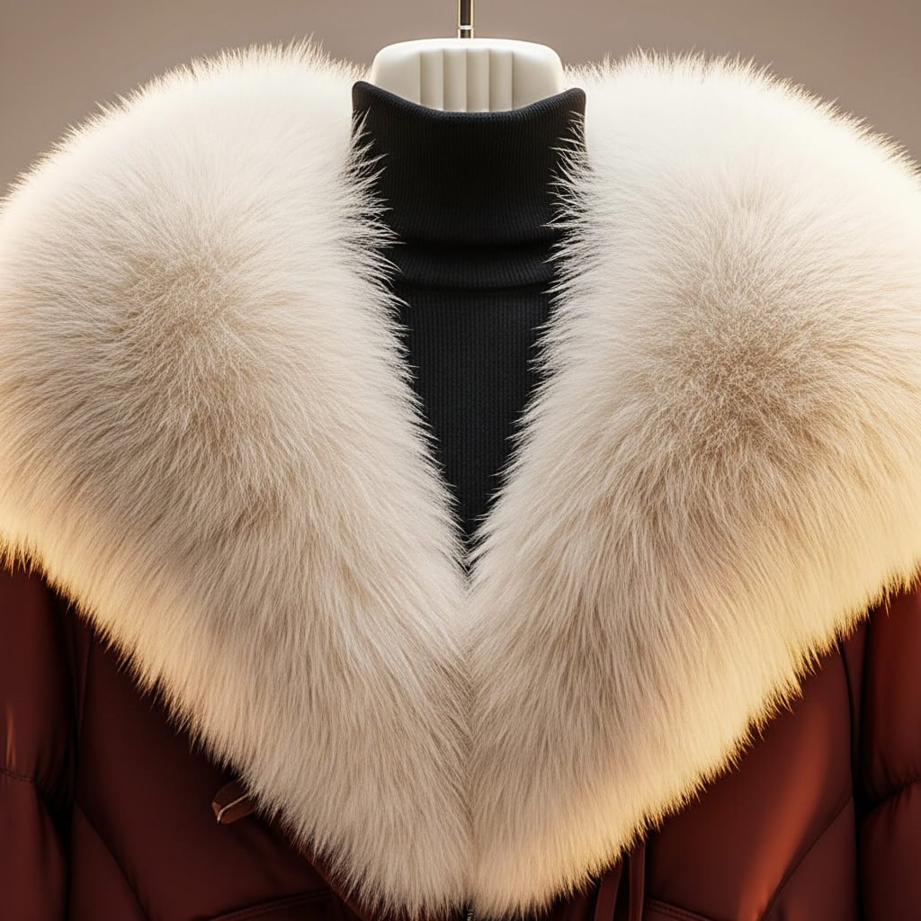 Scarlett Prestige Fur Short Coat - By Qivii