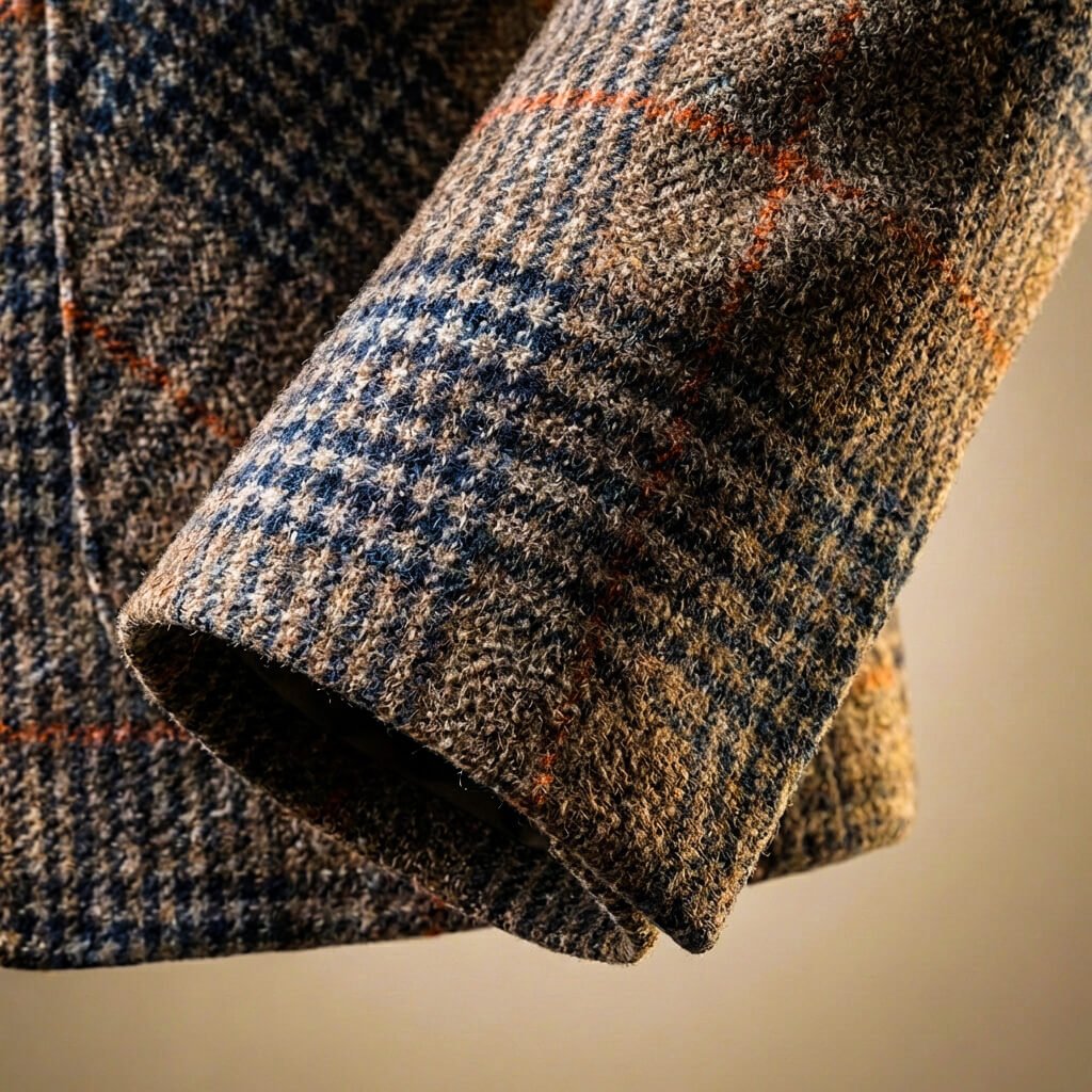 Charles Houndstooth Wool Blazer - By Qivii