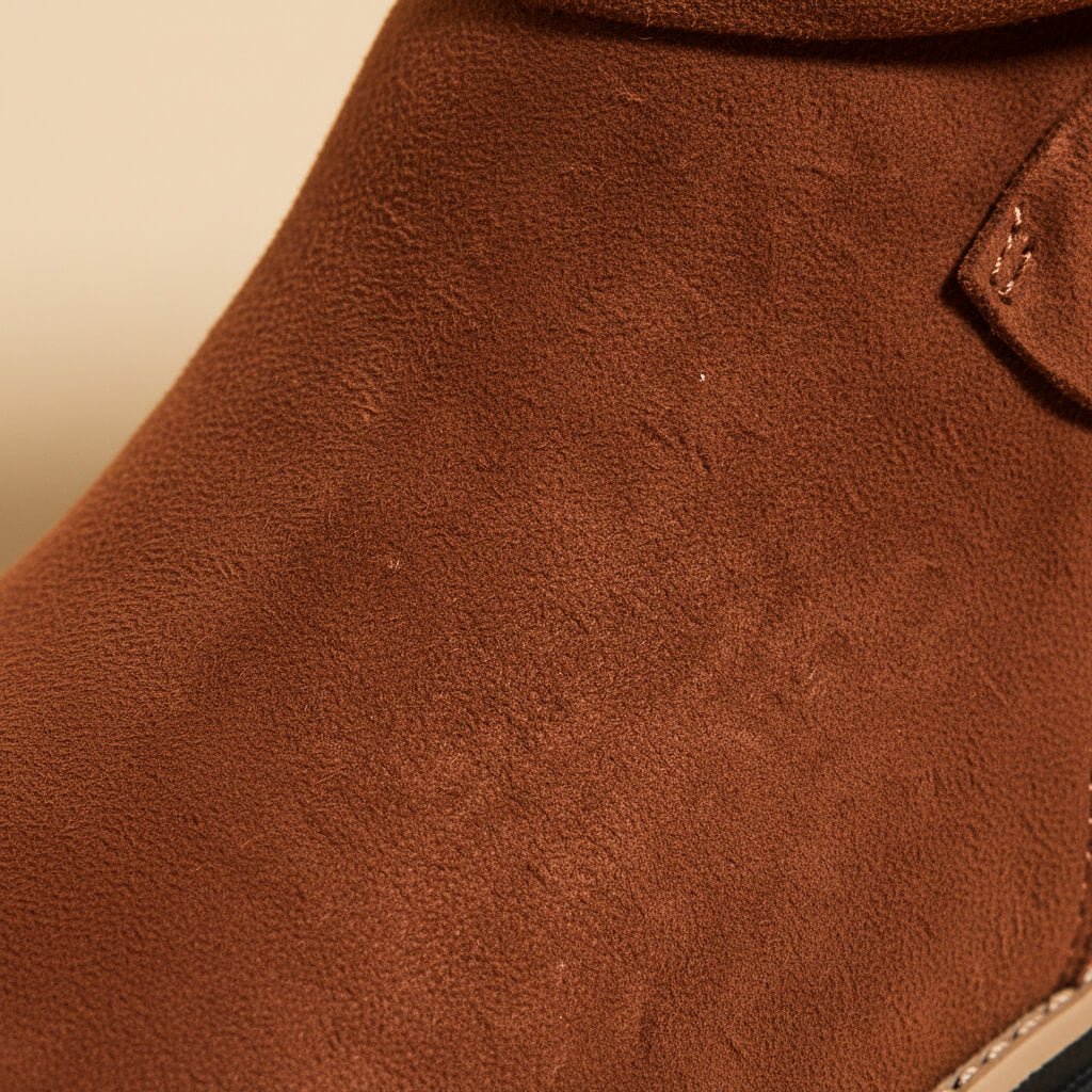 Penelope Suede Bow Boots - By Qivii