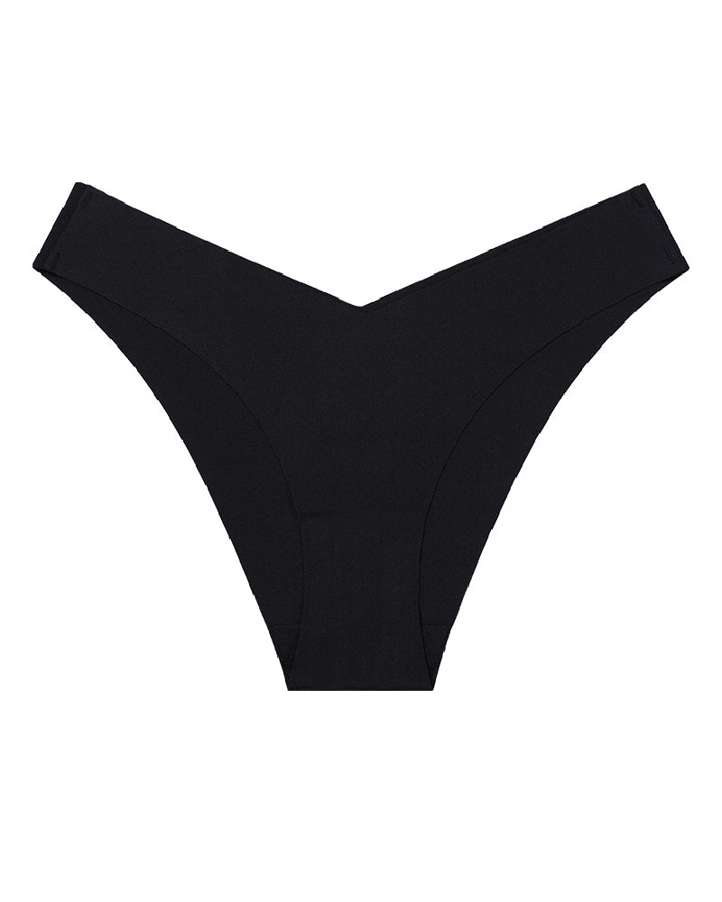 Sexy Ice Silk Low-Rise Panties Seamless Multicolor Briefs Lingerie - By Qivii