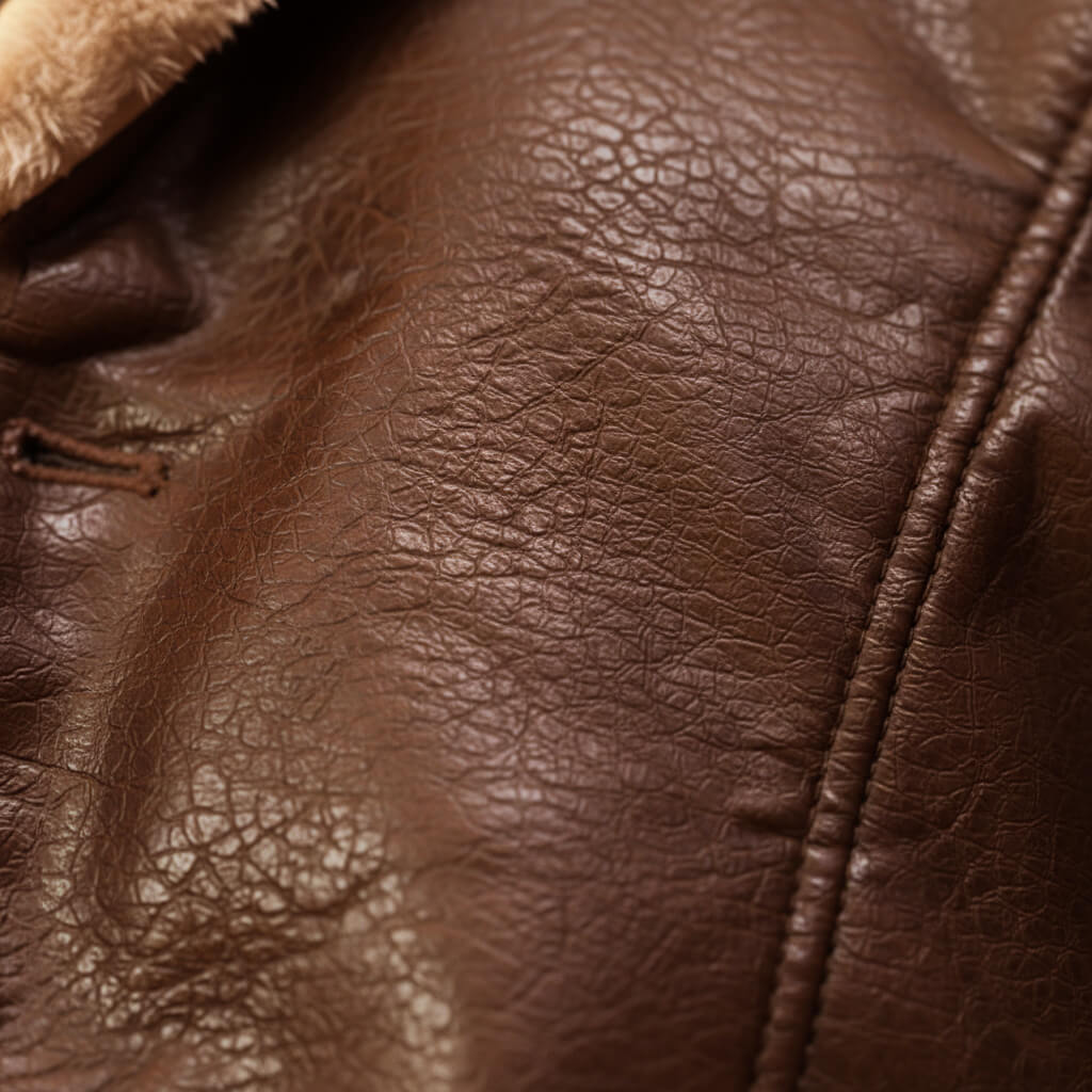 Marshall Prestige Leather Coat - By Qivii