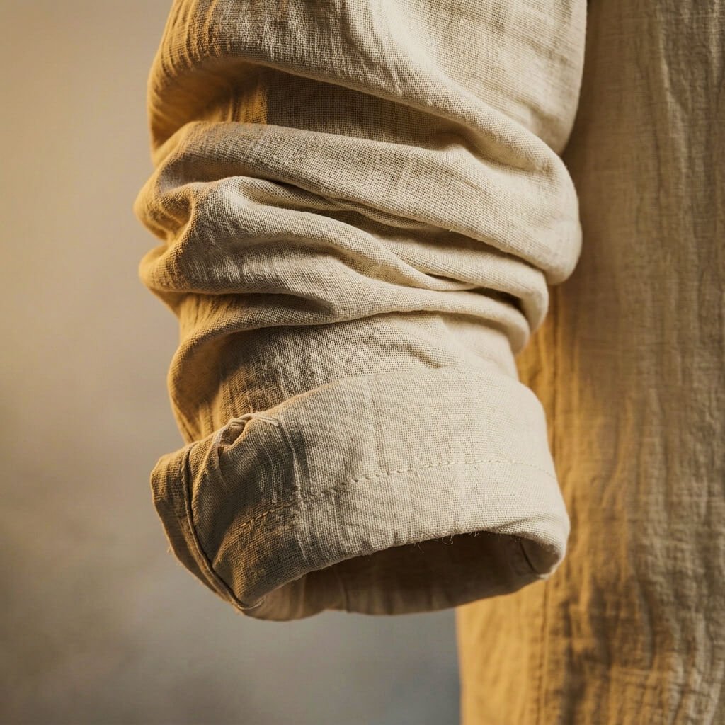 Miles Cotton Linen Hooded Jacket - By Qivii