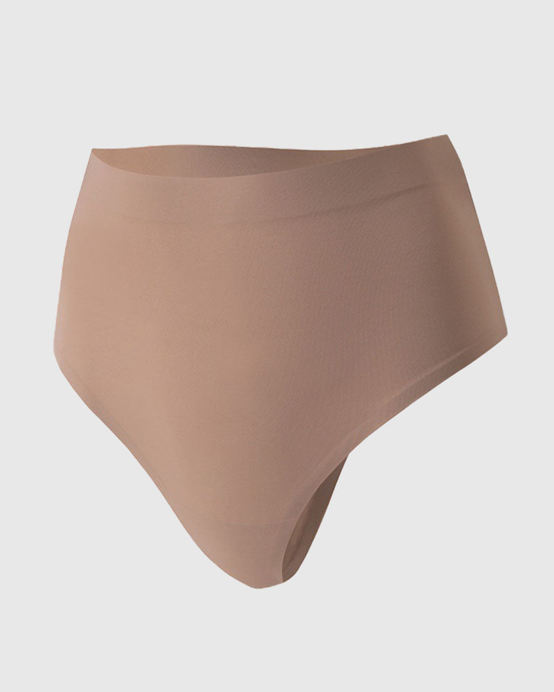 Women's Seamless Mid-Rise Shaping Thong - By Qivii