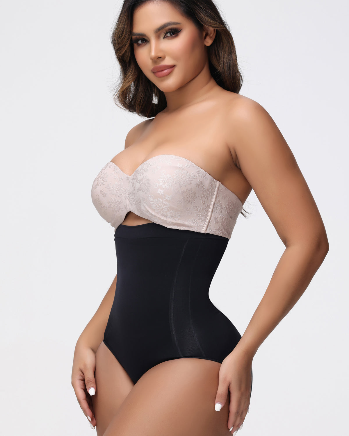 Shapshe® Seamless High Waist Shaping Briefs Tummy Control Girdles Shapewear Panties - By Qivii