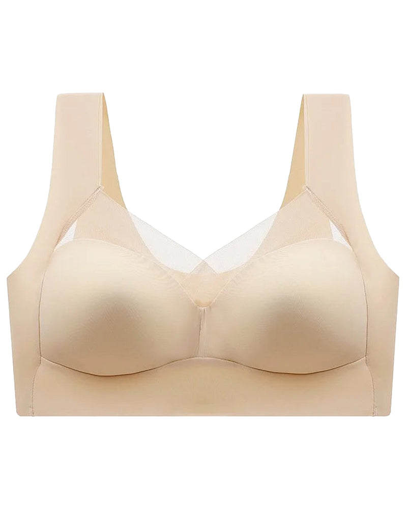 Women's Wireless Push Up Wireless Bra For Everyday Wear - By Qivii