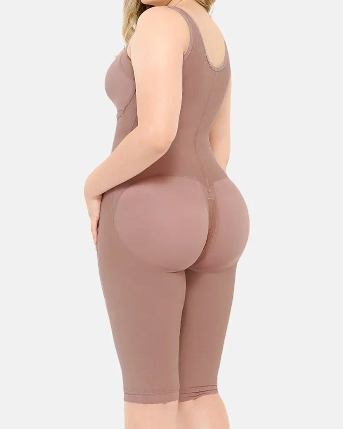 Shapshe® Double Compression Tummy Control Shapewear Faja With Bra - By Qivii