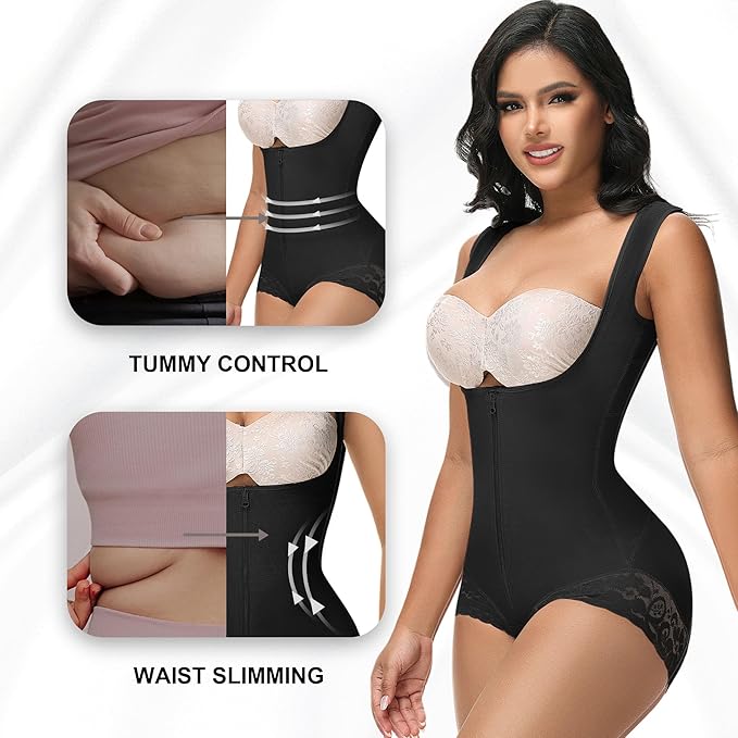Shapshe® Fajas Colombianas Double Tummy Control Post Surgery Back Support Revenge Shapewear