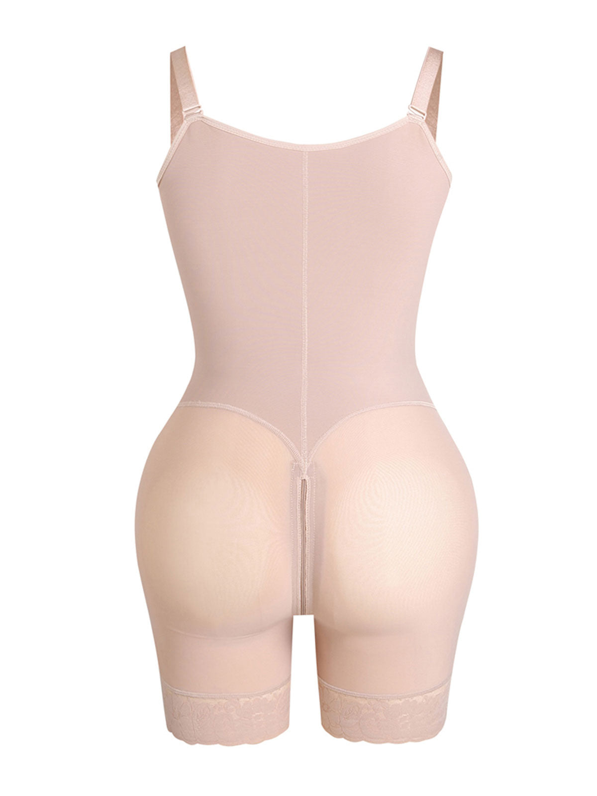 Shapshe® Fajas Colombianas Internal Hooks Invisible Tummy Control Zipper Underbust Shapewear - By Qivii