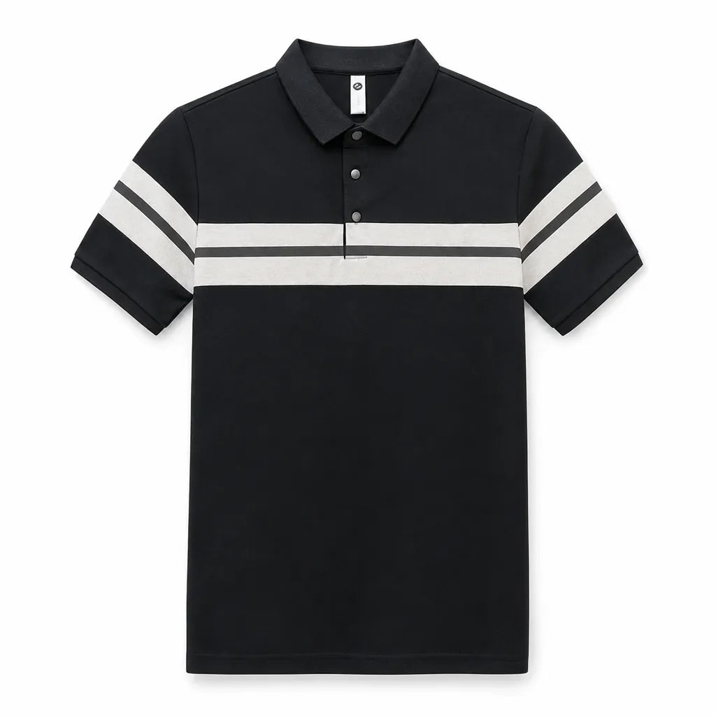 Damian Stripe Polo