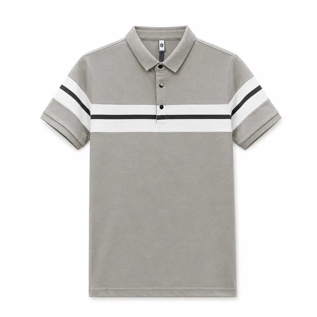 Damian Stripe Polo