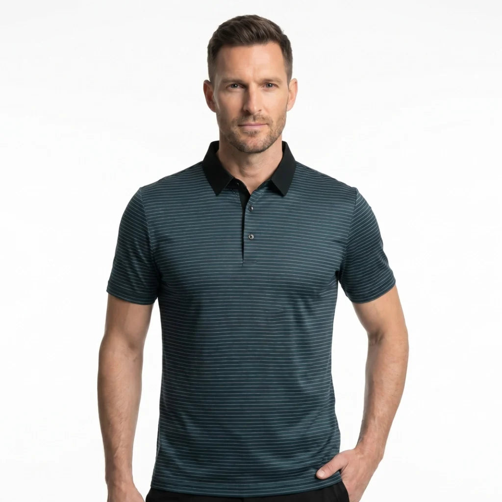 Leon Striped Polo Shirt