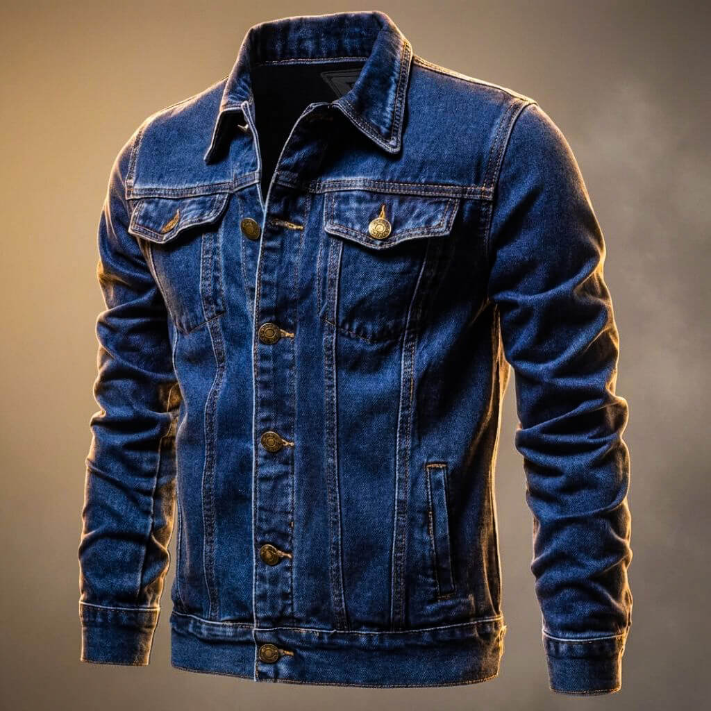Holden Legacy Organic Denim Jacket - By Qivii