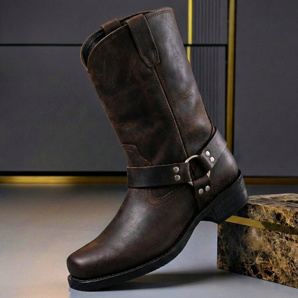 Victor Genuine Leather Boots - By Qivii