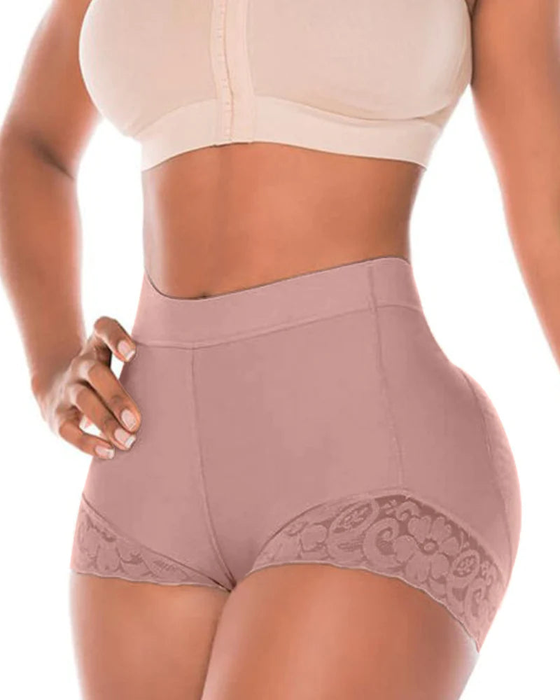 Shapshe® High Waist Women Hip Enhancer Tummy Control Lace Body Shaper Shorts