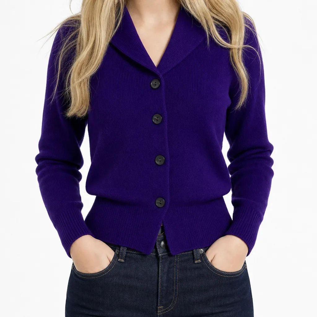Delphine | Womens Knit Cardigan Sweater