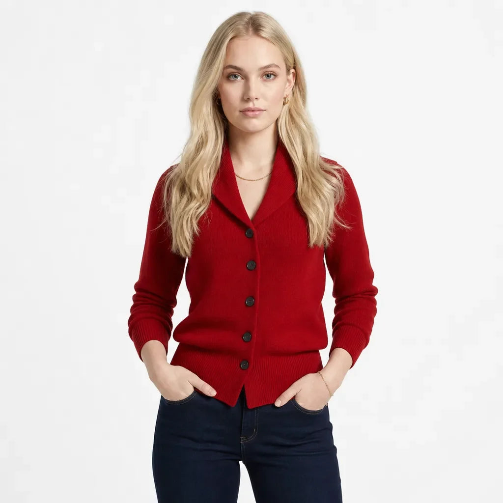 Delphine | Womens Knit Cardigan Sweater