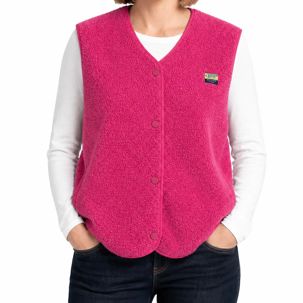 Delphine | Womens Fall Fleece Vest