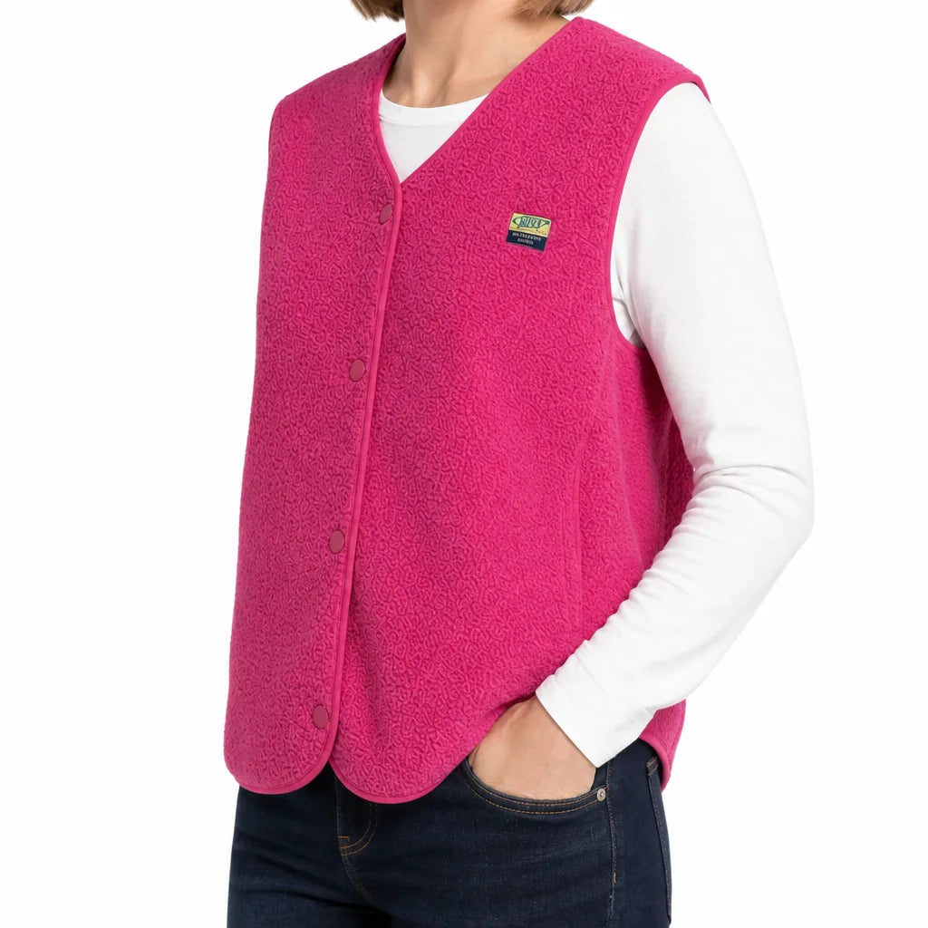 Delphine | Womens Fall Fleece Vest