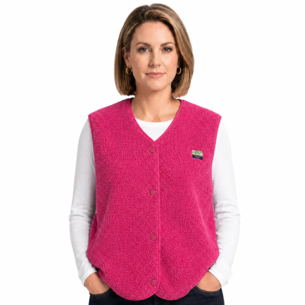 Delphine | Womens Fall Fleece Vest