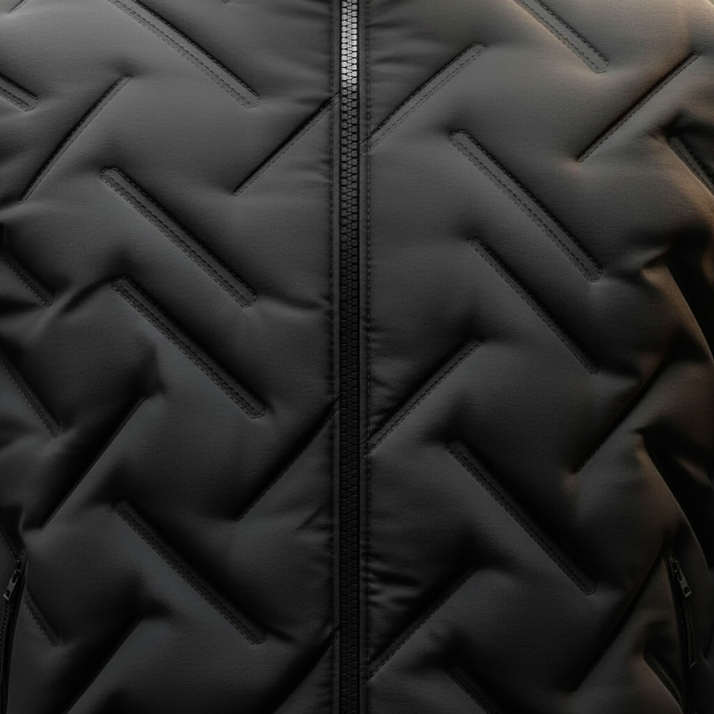 Grant Quilted Down Jacket - By Qivii