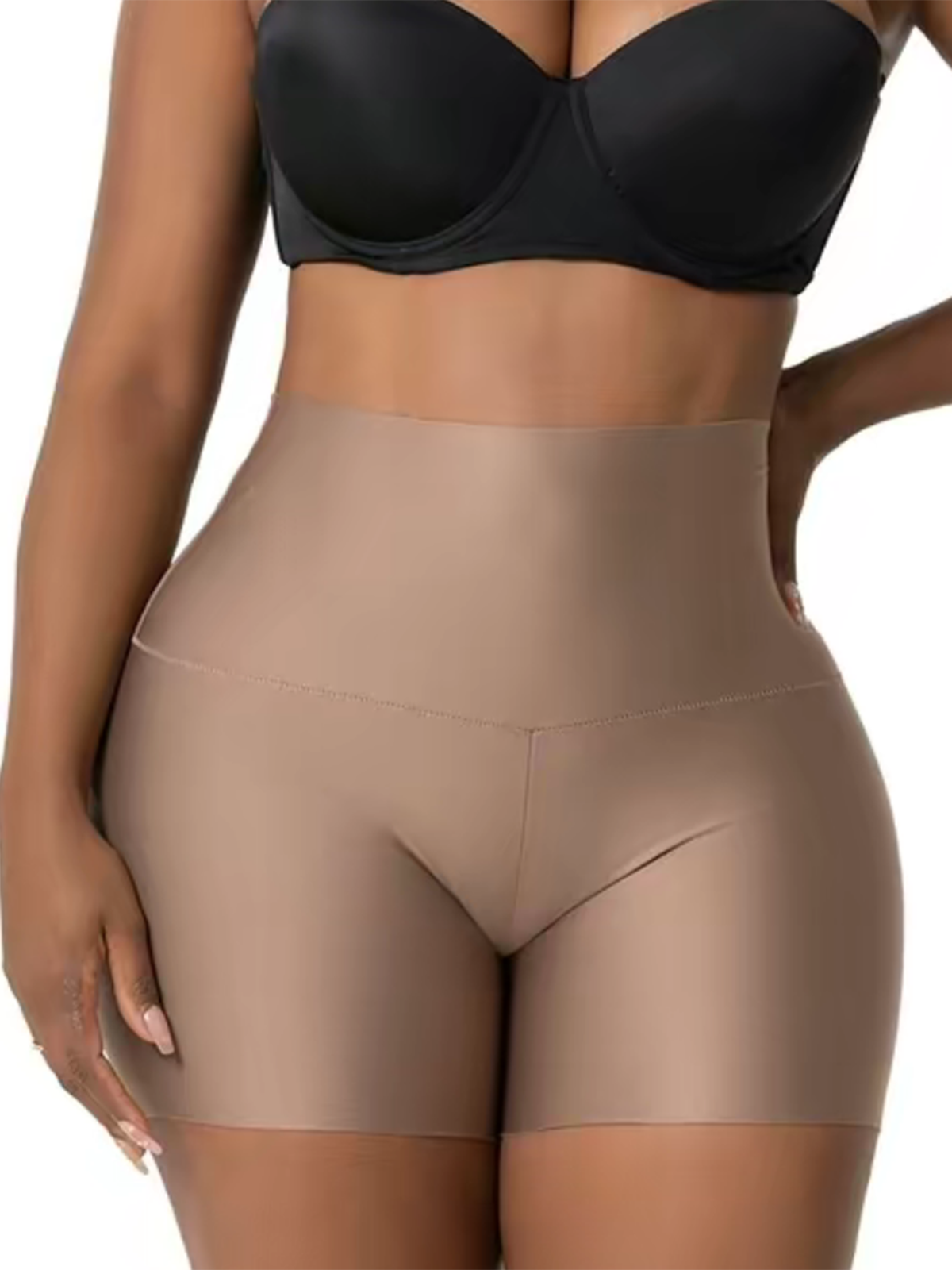Women's Seamless High Waisted Body Shaper Shorts