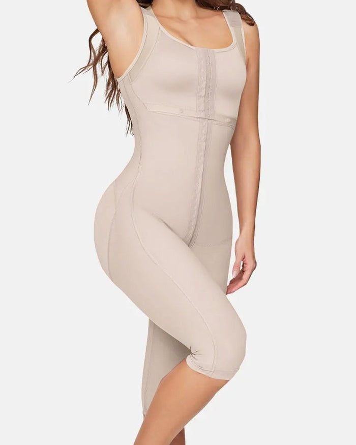 Shapshe® Double Compression Tummy Control Shapewear Faja With Bra - By Qivii