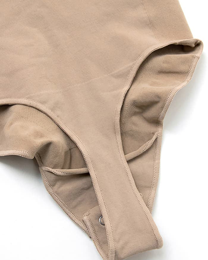Seamless Tummy Control Sliming Shaping Thong Bodysuit