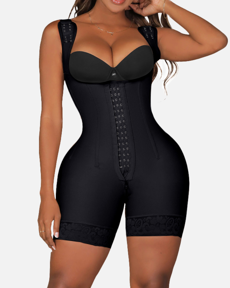 Shapshe® Fajas Colombianas Post Surgery High Compression Stage 2 Faja Lipo 360 Tummy Tuck Shapewear - By Qivii