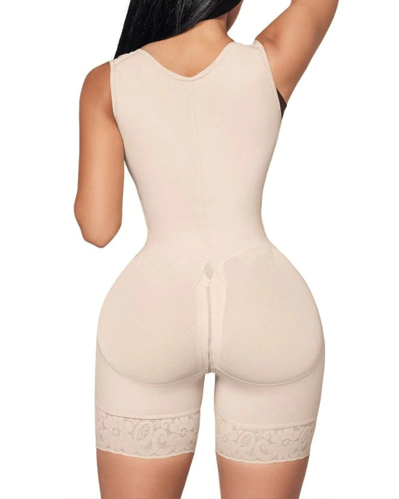 Shapshe® Open Bust Firm Compression Butt Lifter Tummy Control Faja Shapewear
