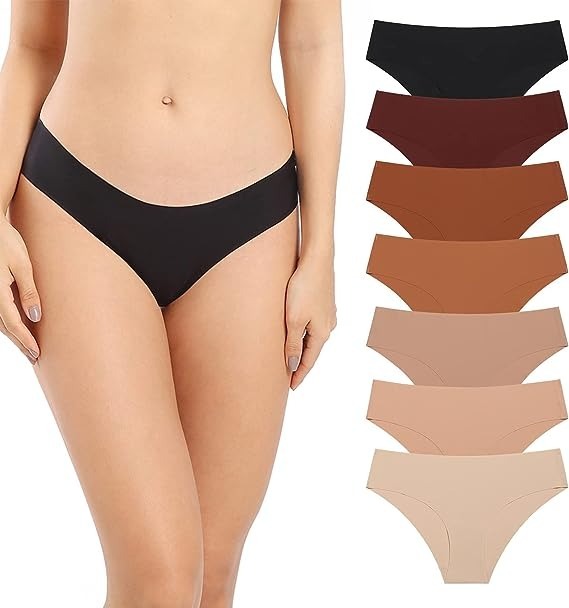 Sexy Ice Silk Low-Rise Panties Seamless Multicolor Briefs Lingerie - By Qivii