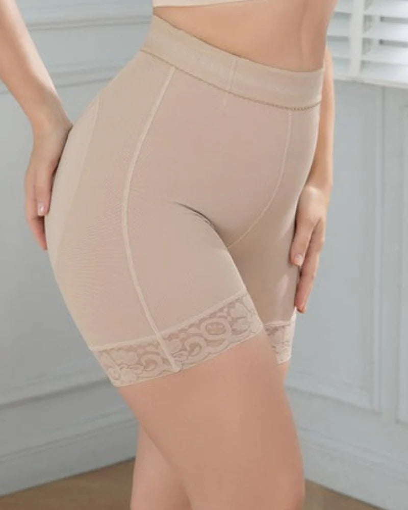 Shapshe® Women Butt Lifter Lace Seamless Body Shape Lifting Beige Shapewear Underwear - By Qivii