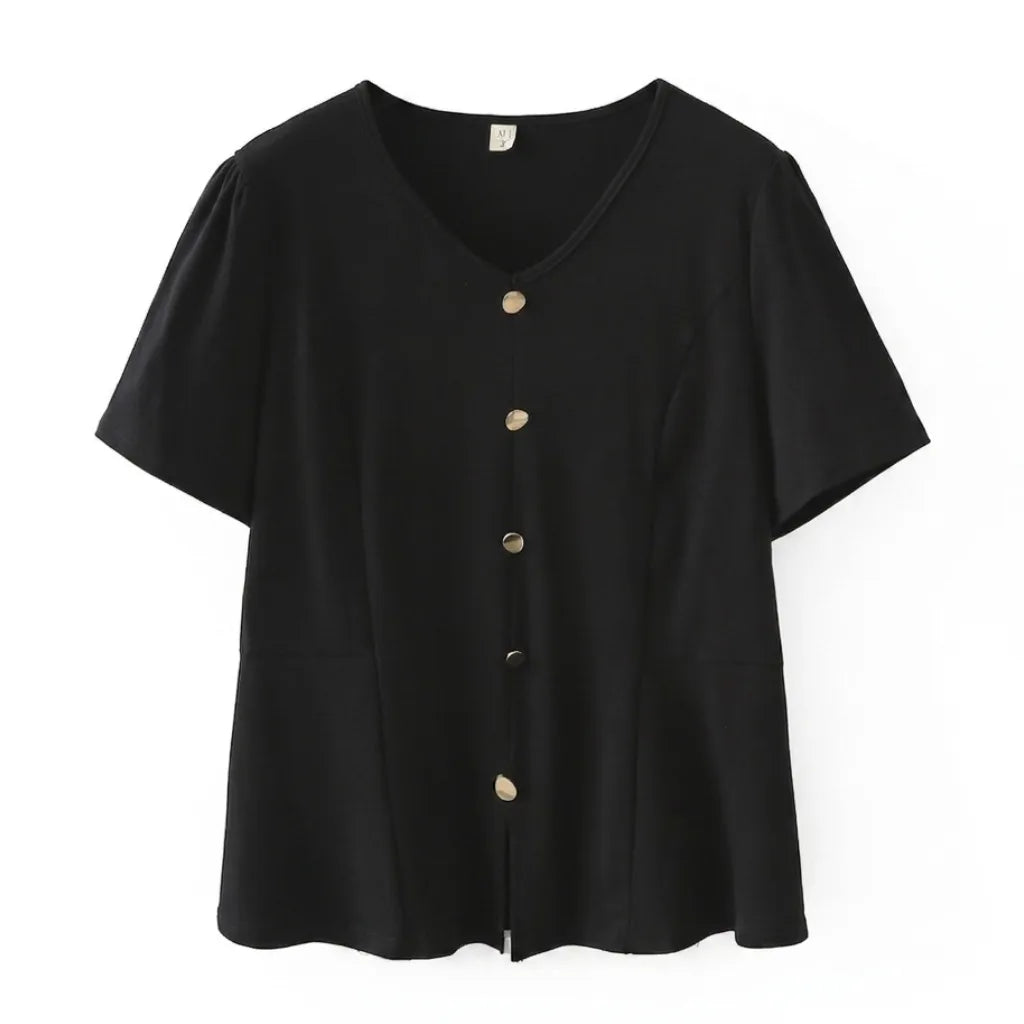 Eden V-Neck Design Blouse