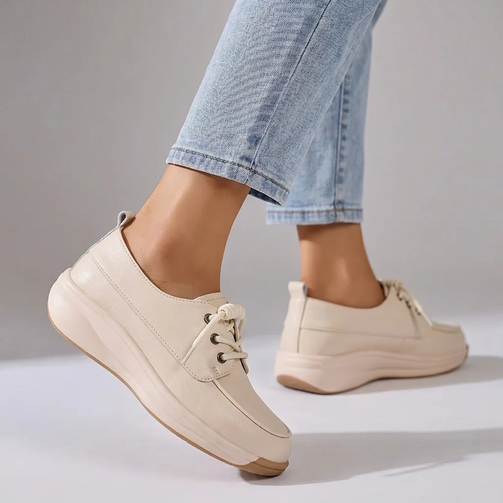 Eliza Wedge Slip-On Flats