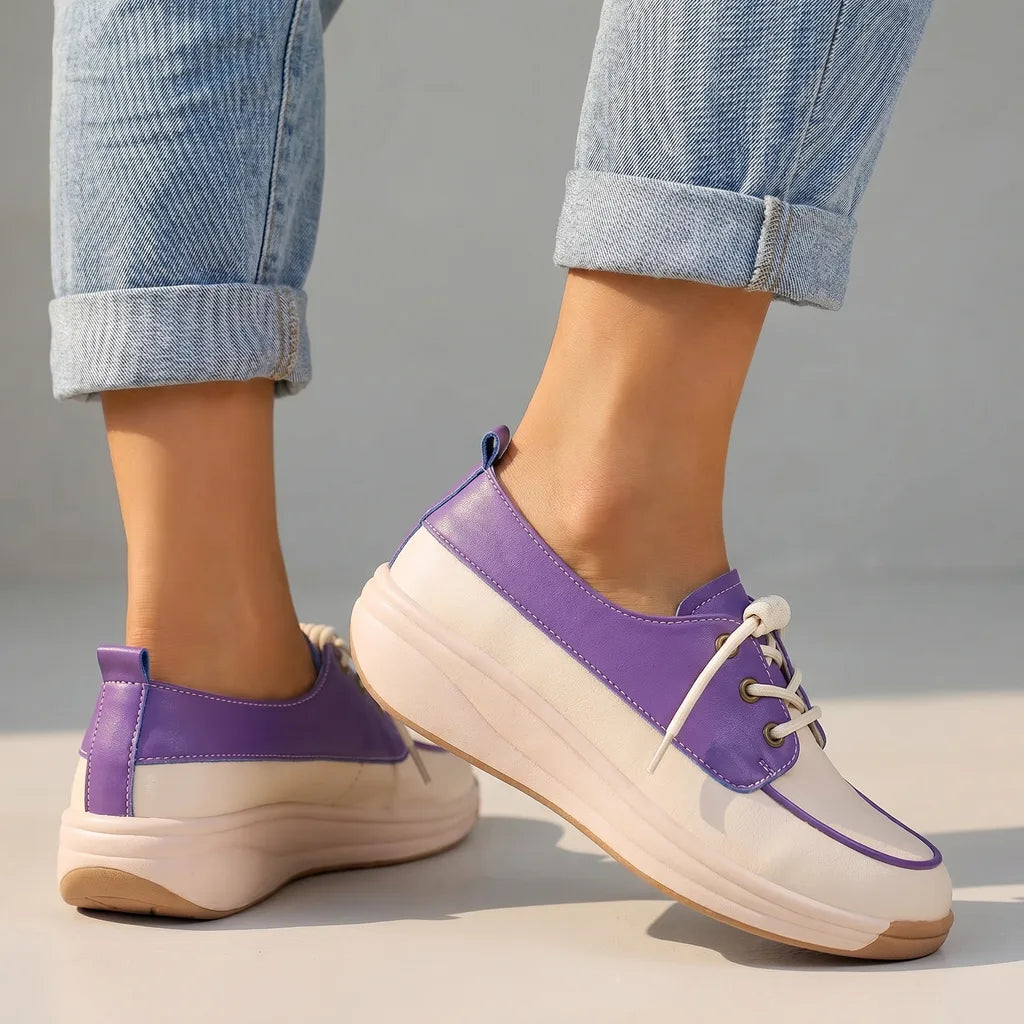 Eliza Wedge Slip-On Flats