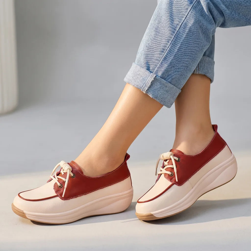Eliza Wedge Slip-On Flats