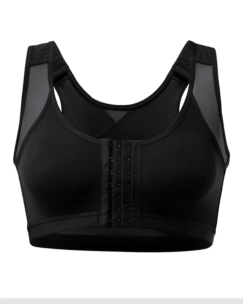 Women Front Closure With Adjustable Shoulder Straps Shaping Bras - By Qivii
