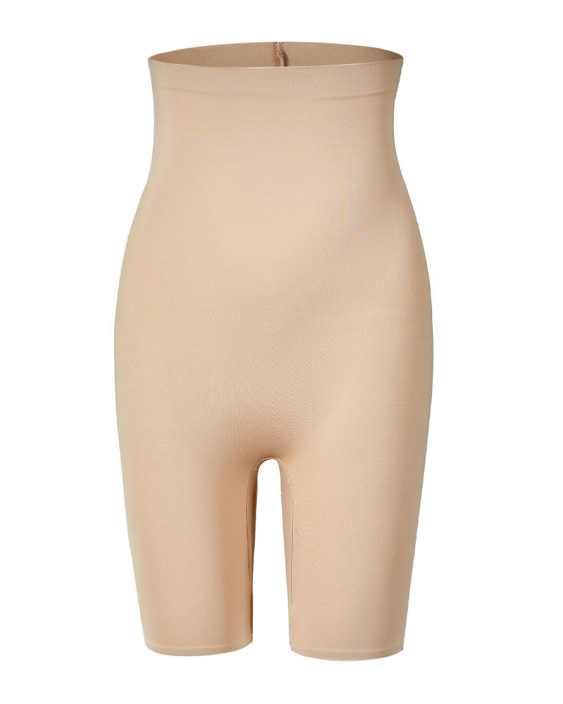 Smooth High Waisted Tummy Control Shapewear Shorts Slimming Breathable Boxer Panties - By Qivii