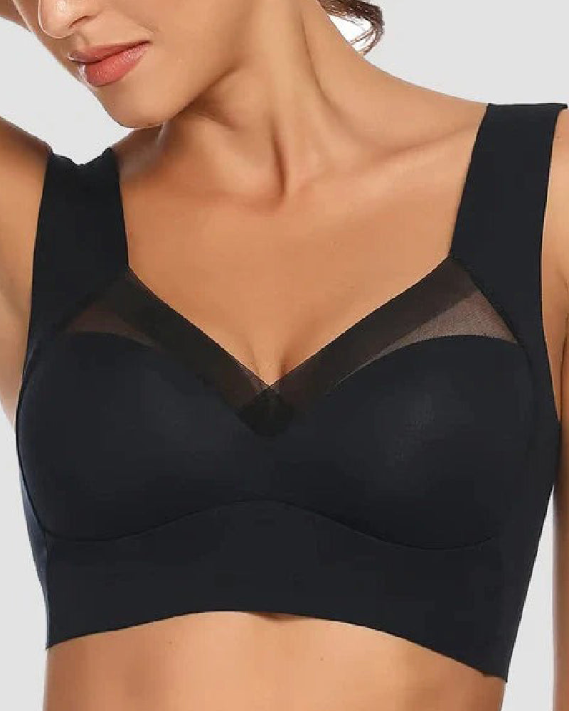 Women's Wireless Push Up Wireless Bra For Everyday Wear - By Qivii