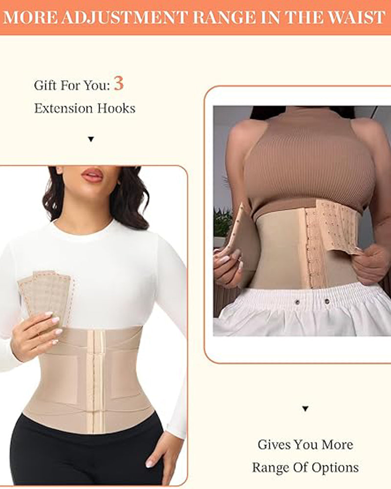 Hourglass Waist Trainer with Firm Support - By Qivii