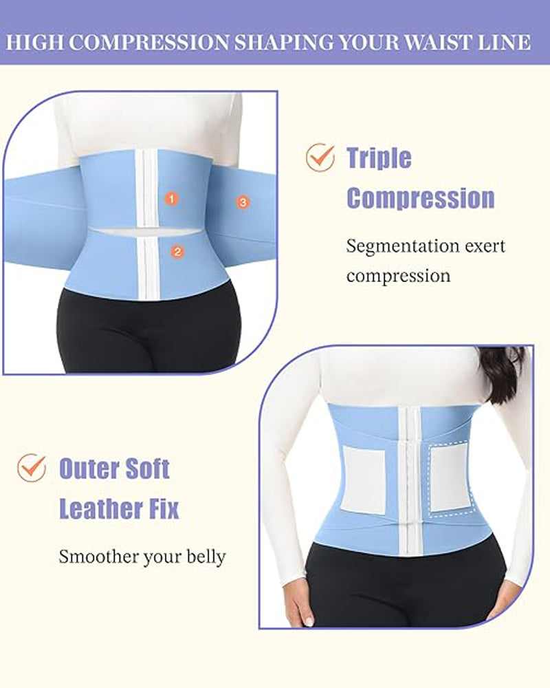 Hourglass Waist Trainer with Firm Support - By Qivii
