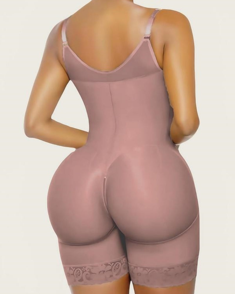 Shapshe® Fajas Colombianas Smooth Zipper Postpartum Tummy Control Shapewear