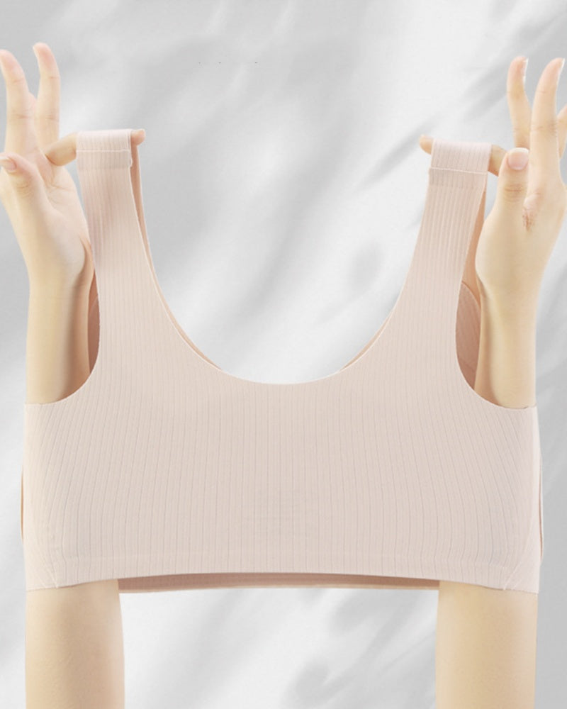Seamless Soft Support Anti Sagging Wire Free Bra