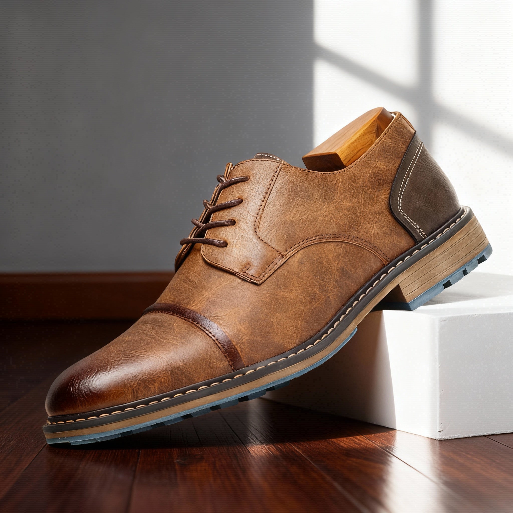 Graham Shaw Cap-Toe Derbies