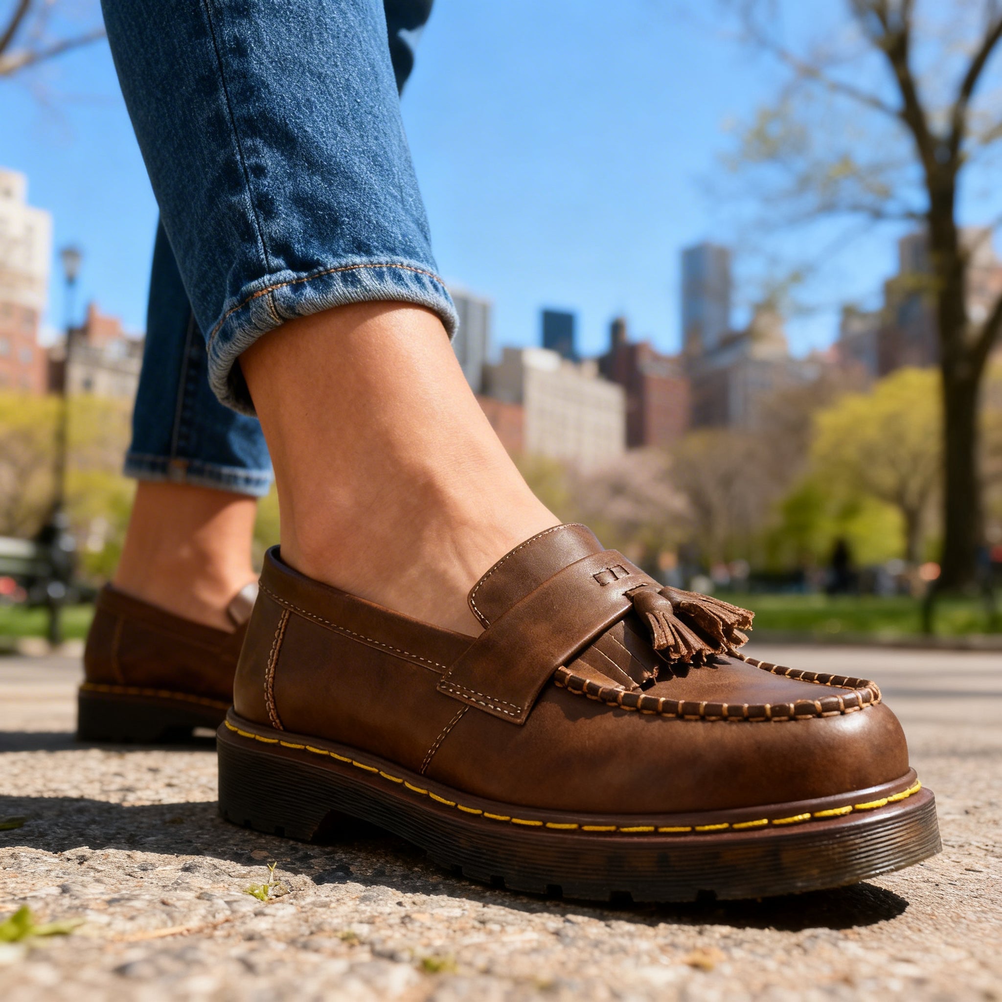 Brandy Tassel Loafers