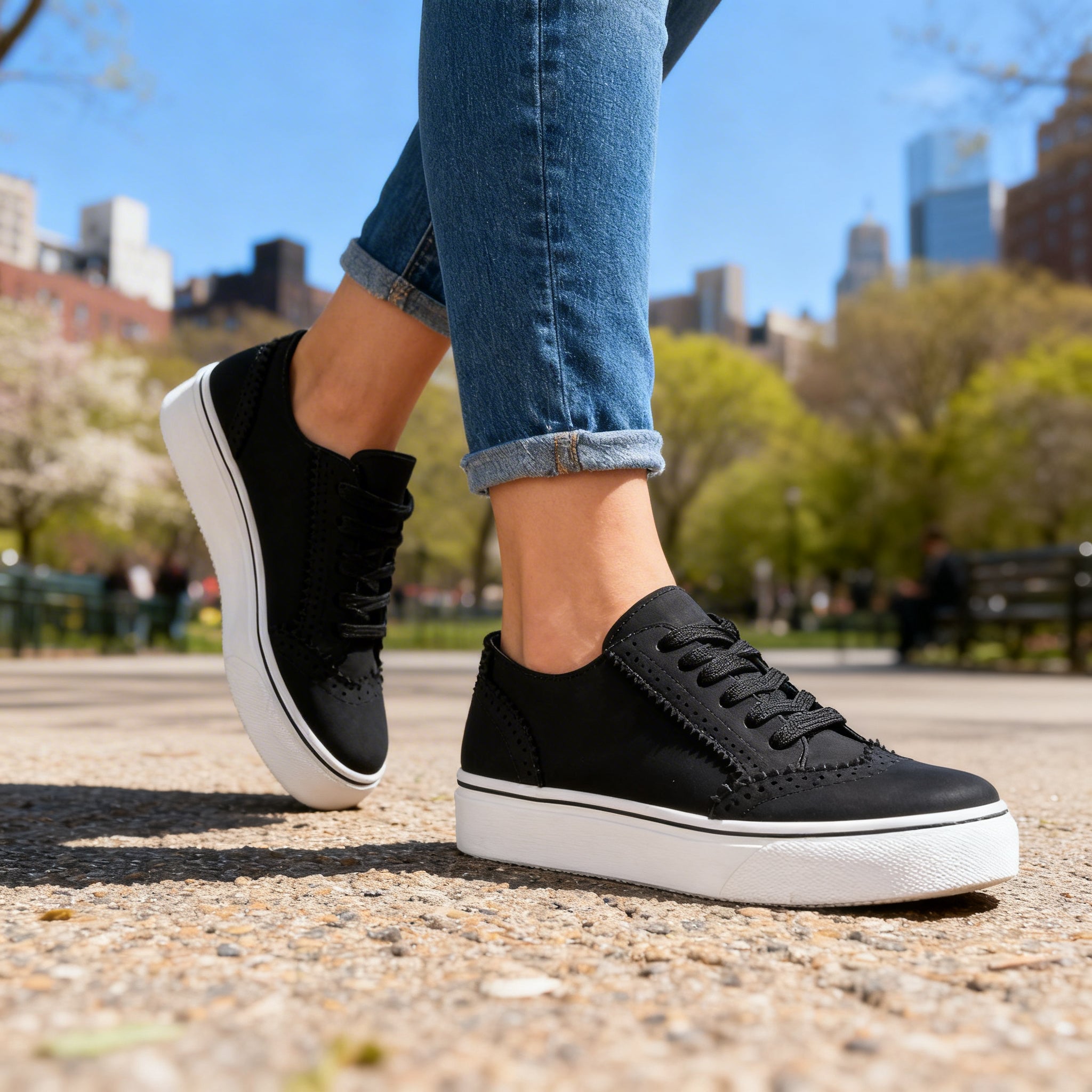 Lillian Brogue Sneakers